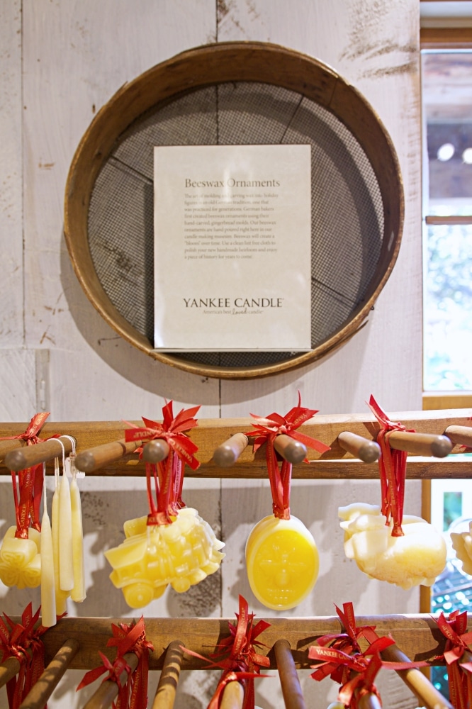 The Yankee Candle Village in South Deerfield, Massachusetts New