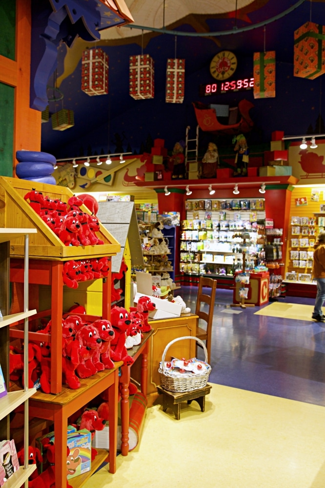 The Yankee Candle Village in South Deerfield, Massachusetts New