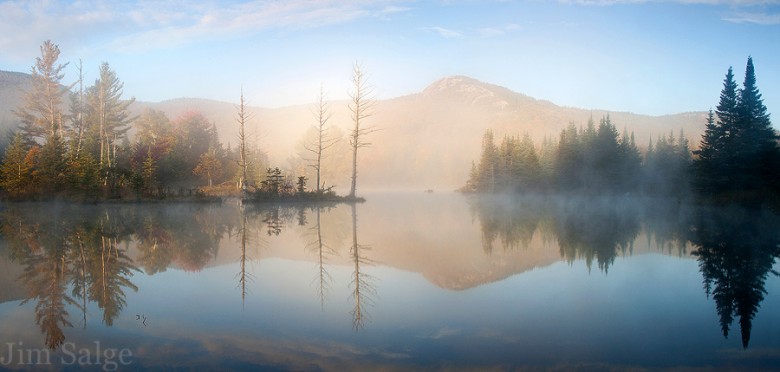 Morning light and autumn mists make for magical opportunities for photographs.