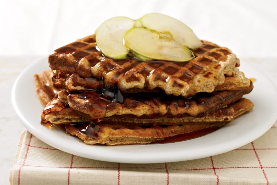 Apple-Cinnamon Waffles