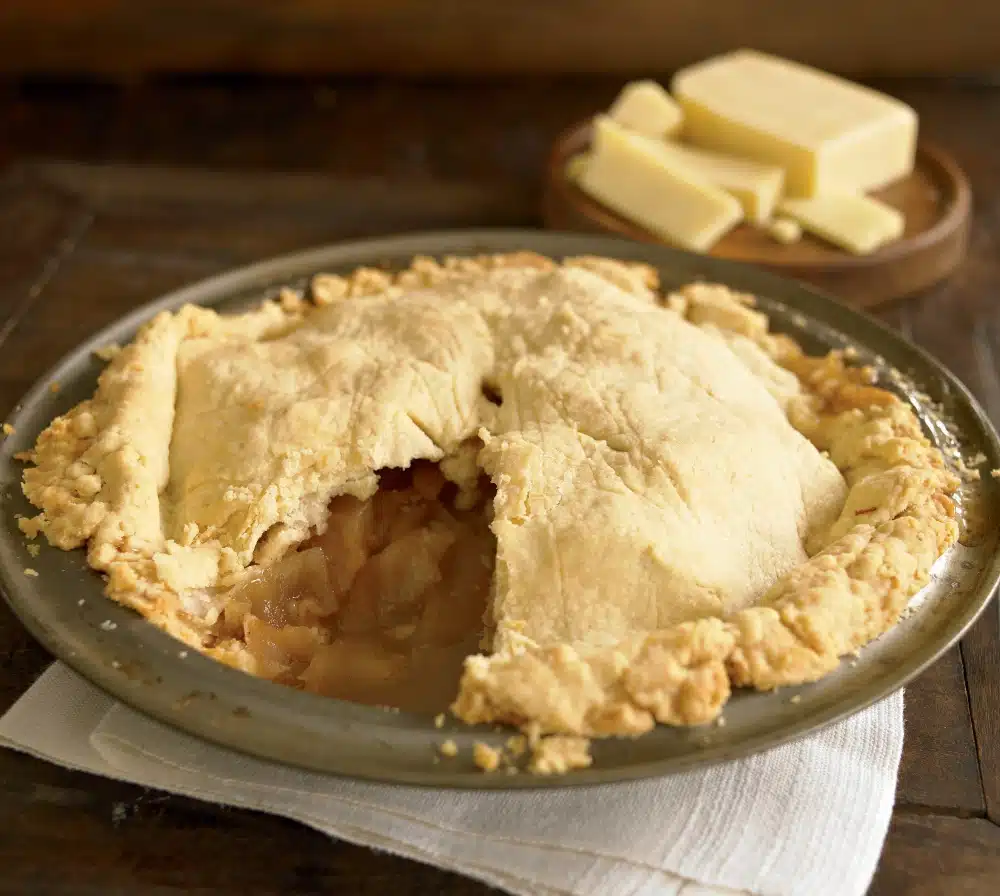 Apple Pie with Vermont Cheddar Cheese