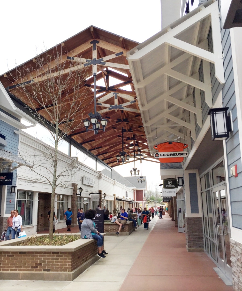 The Merrimack Premium Outlets in Merrimack, New Hampshire. 