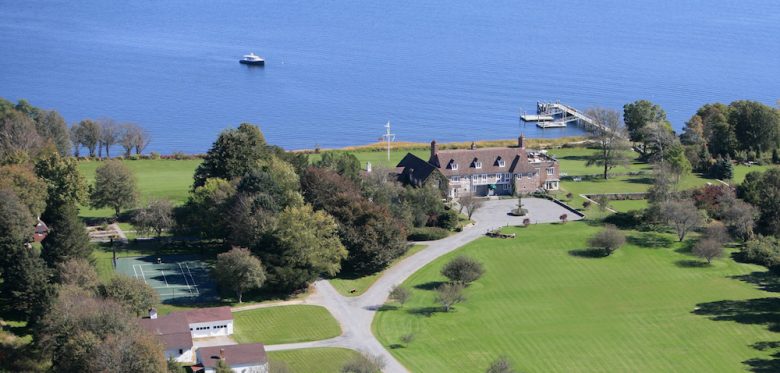 A bird’s-eye view of the Point Pleasant Inn | Bristol, RI, Hotels & Inns