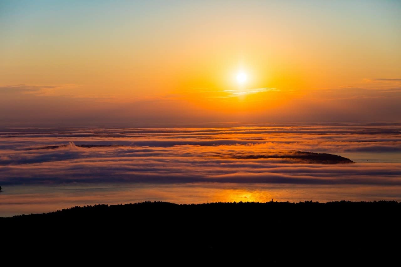 cadillac mountain sunrise