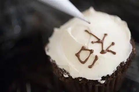 Chinese new year cupcakes