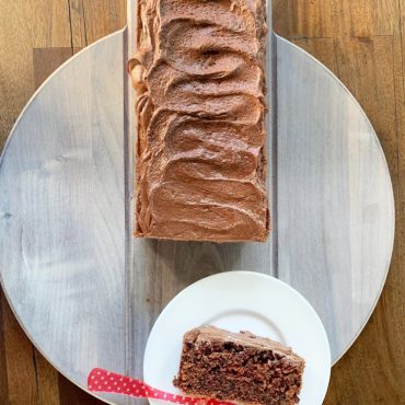 Yankee stadium, Chocolate cake with chocolate buttercream f…