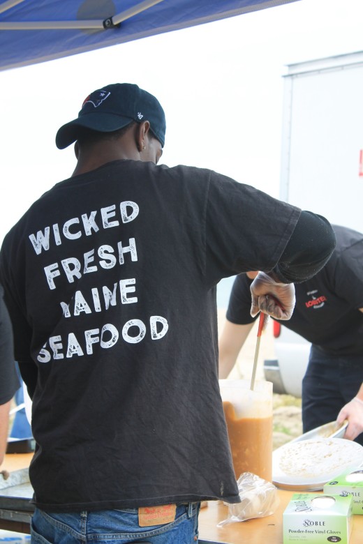 All the way from Maine, Boothbay Lobster company prepares to dazzle.