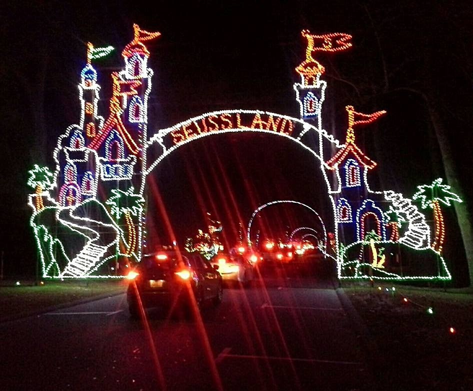 Best Places to See Christmas  Lights  in New  England  New  England  Today