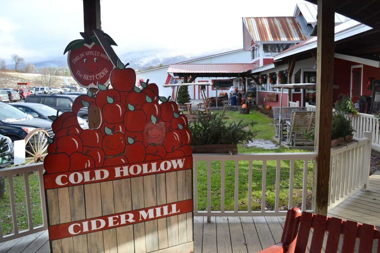 Cold Hollow Cider Mill in Waterbury Center, Vermont New England Today