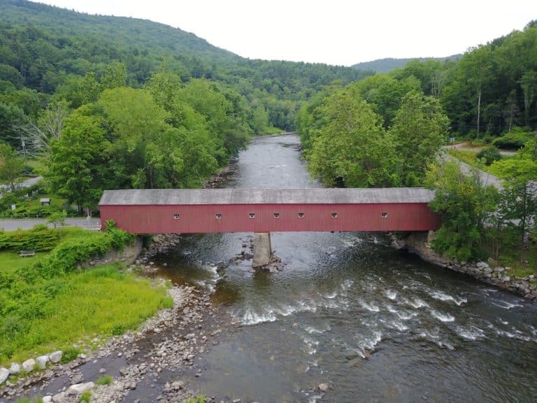 Flyfishing Battenkill River Red Covered Bridge Road Arlington