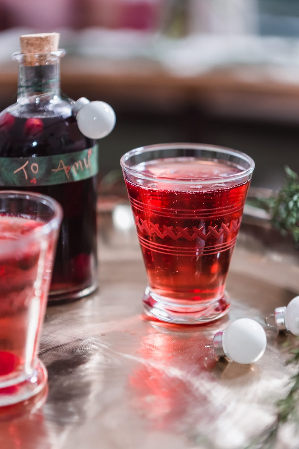 Cranberry Cordial Recipe | Weekends with Yankee