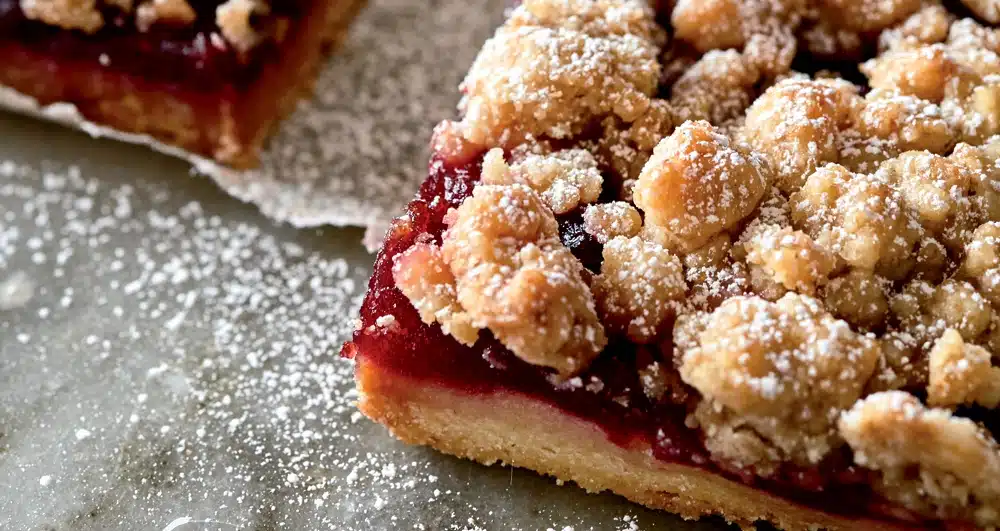 Cranberry Crumble Bars