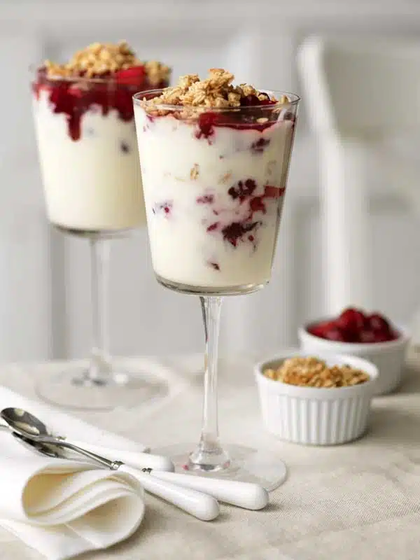 Cranberry Parfaits