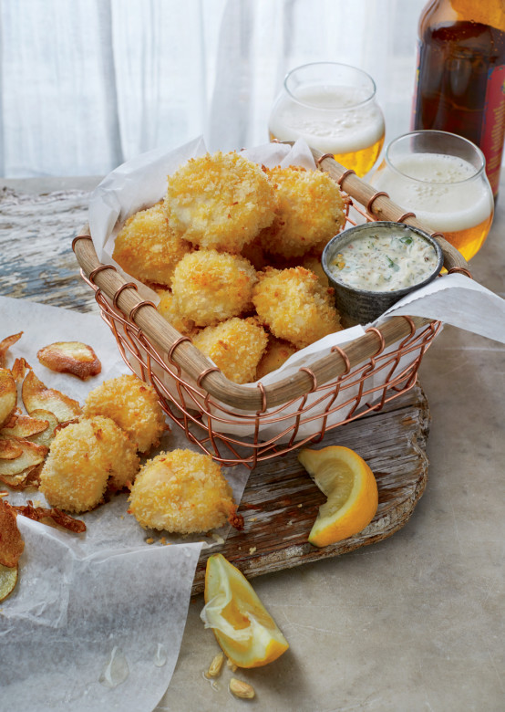 Crispy Oven "Fried" Scallops