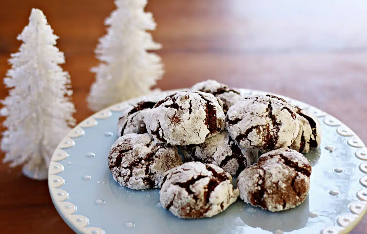 chocolate crinkle cookies
