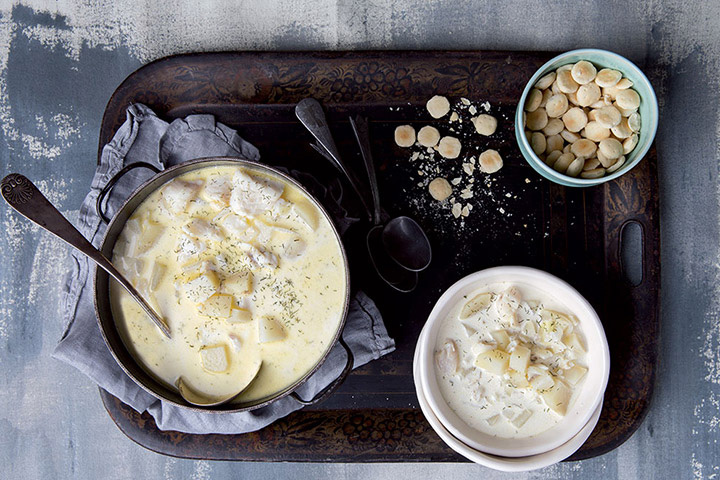 Bar Harbor New England Style Clam Chowder Recipe - Oh, That's Good!