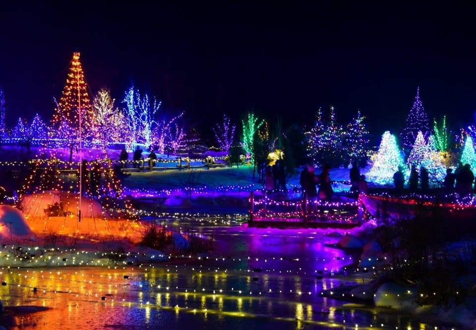 Hidden Lake Gardens Christmas Lights Shelly Lighting