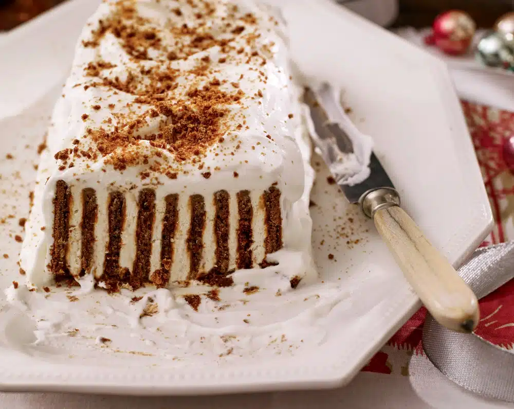 Gingerbread Icebox Cheesecake