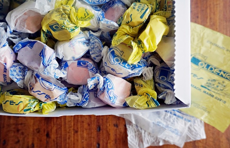 We rated the Goldenrod salt water taffy flavors.