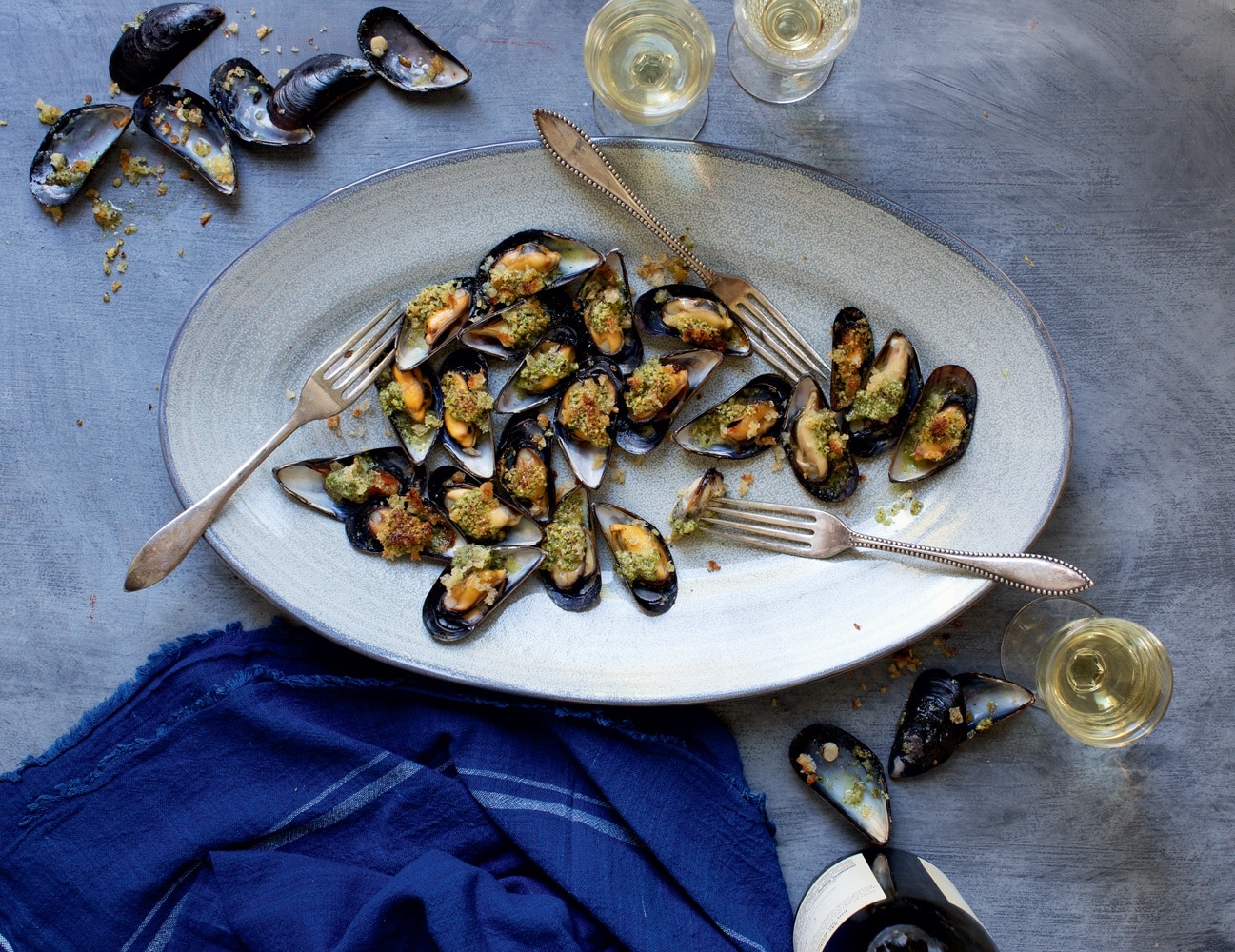 jacques-pepin-mussels-gratinee-recipe
