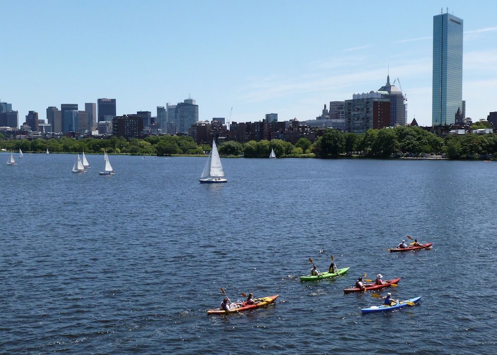 Kayaking Boston