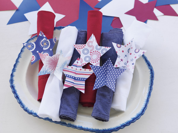 4th of July Napkin Rings