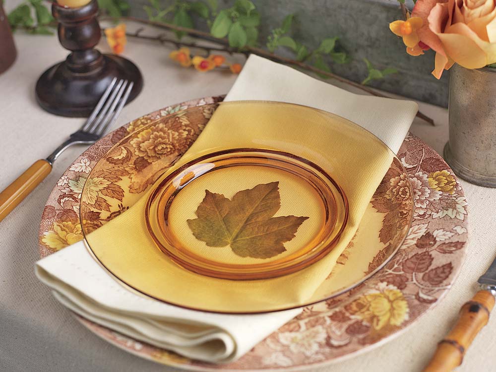 A Simple Thanksgiving Place Setting