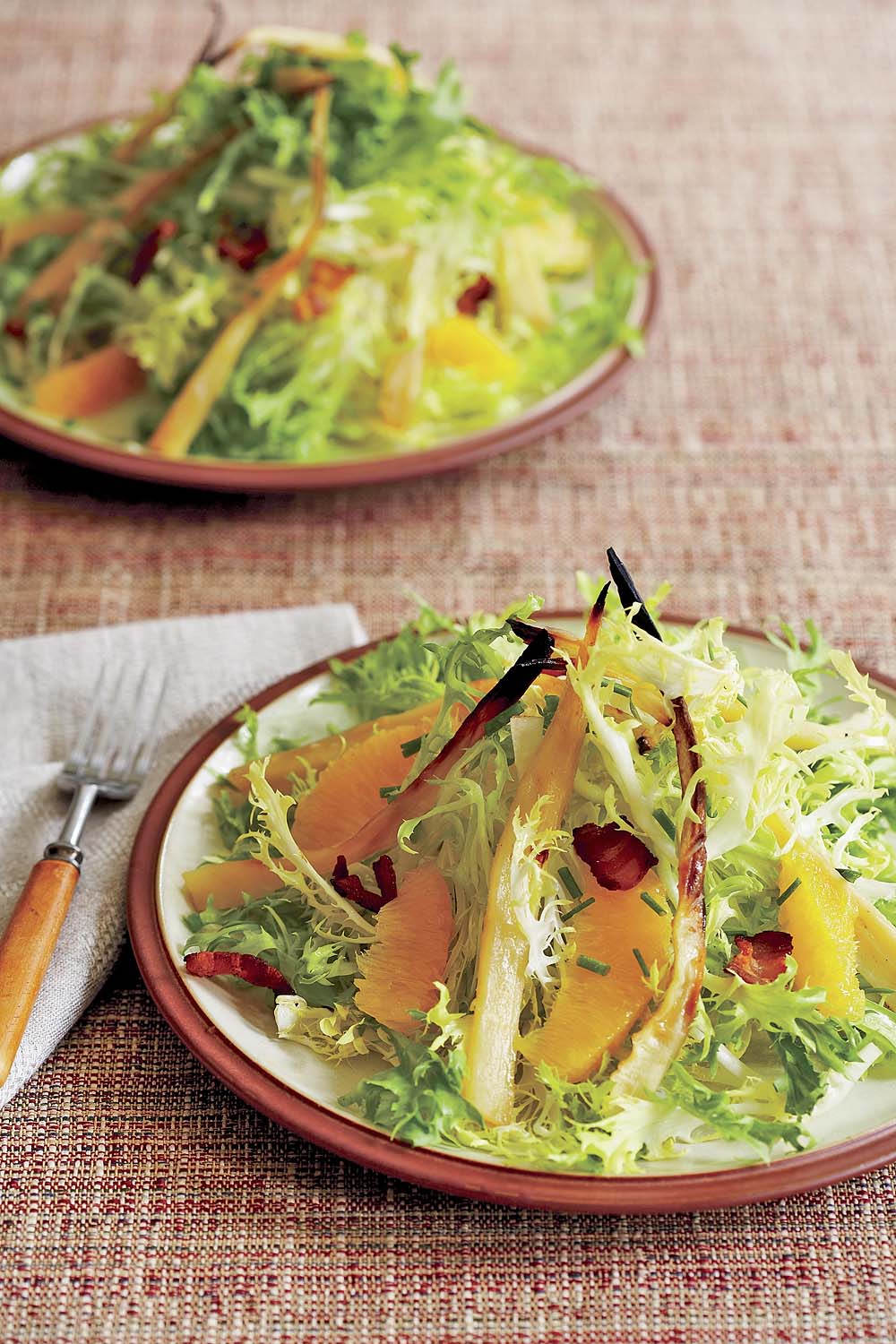 Roasted Parsnip and Frisee Salad