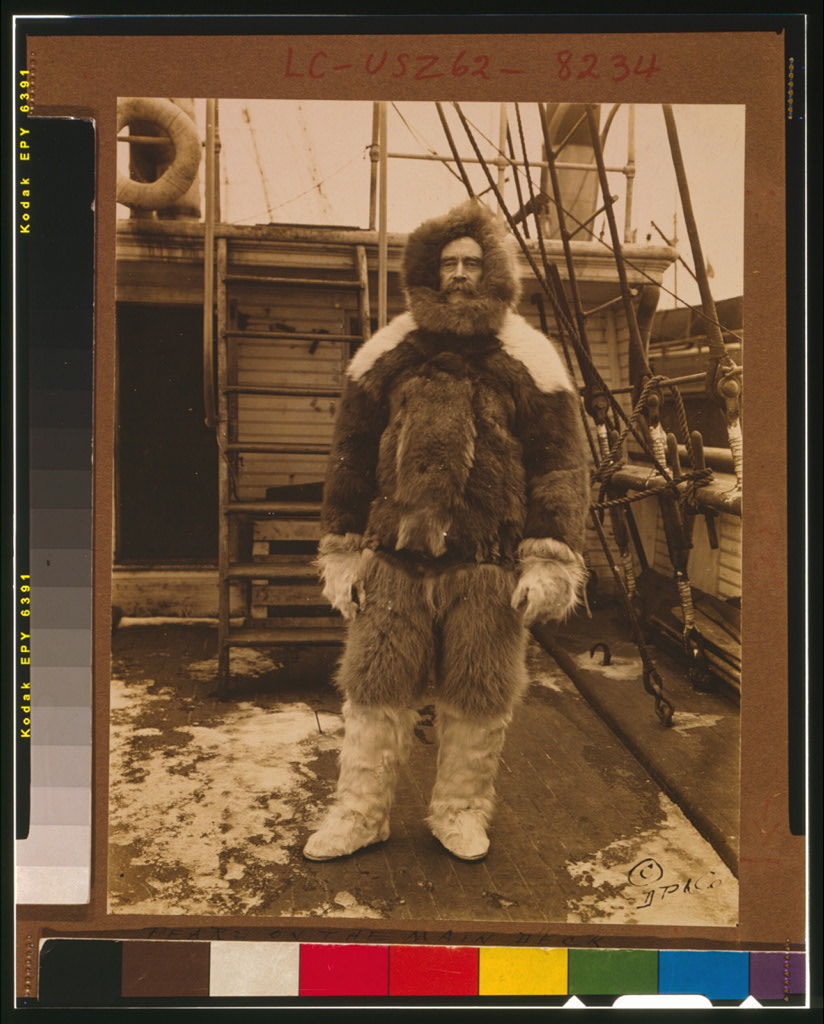 Admiral Richard E. Peary reaches the North Pole April 6, 1909. Or does he? 