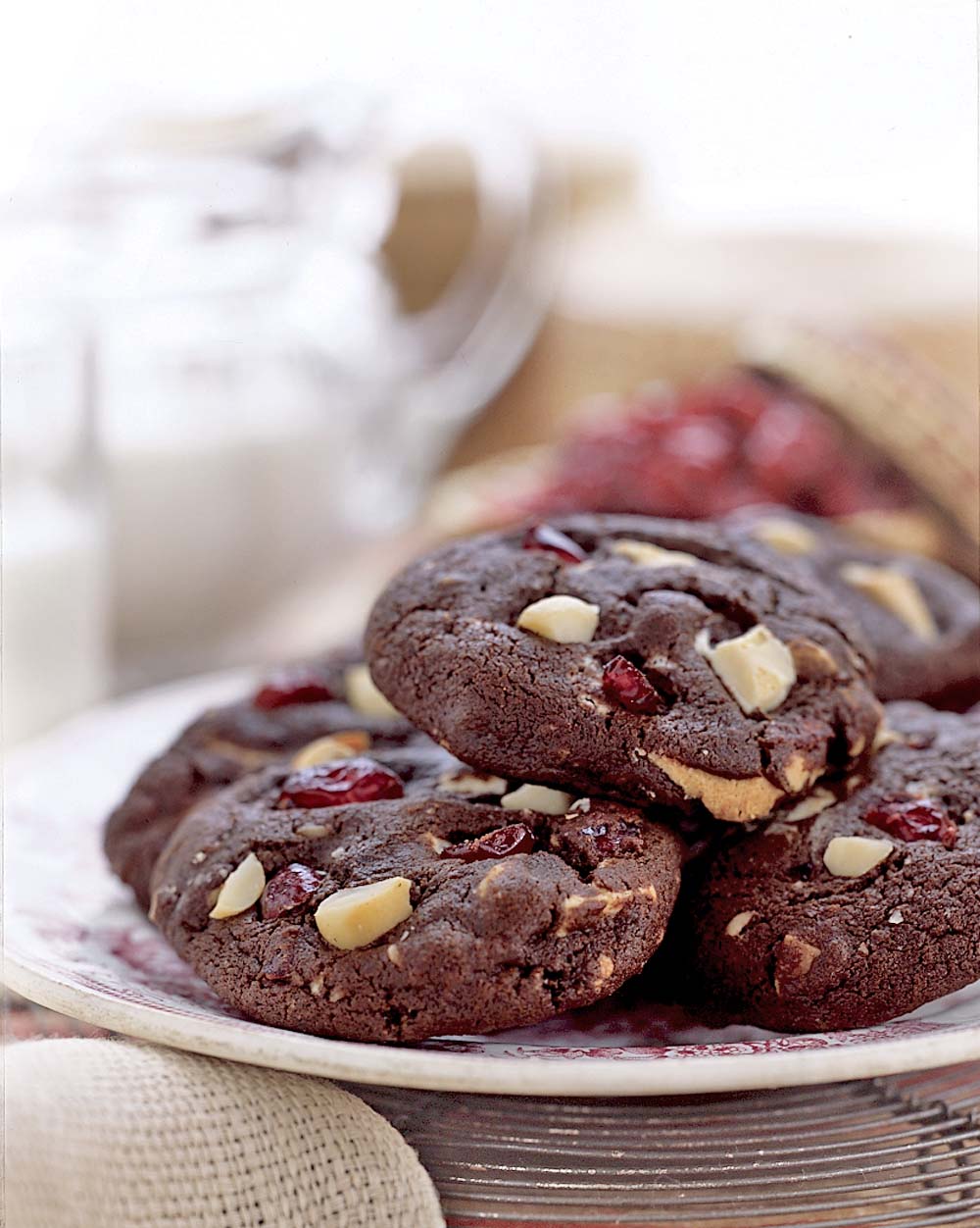 Chocolate-Cranberry Cookies