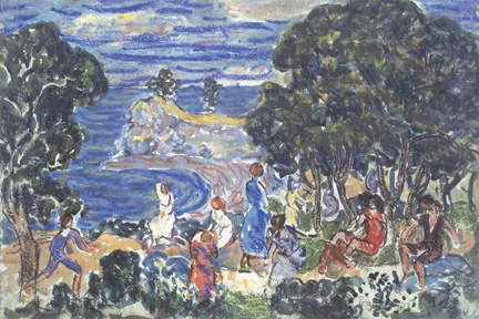 The Bay (Figures by the Shore)