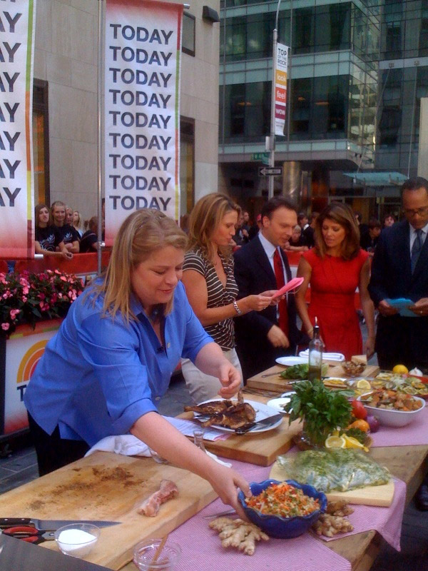 Today Show Set-Up
