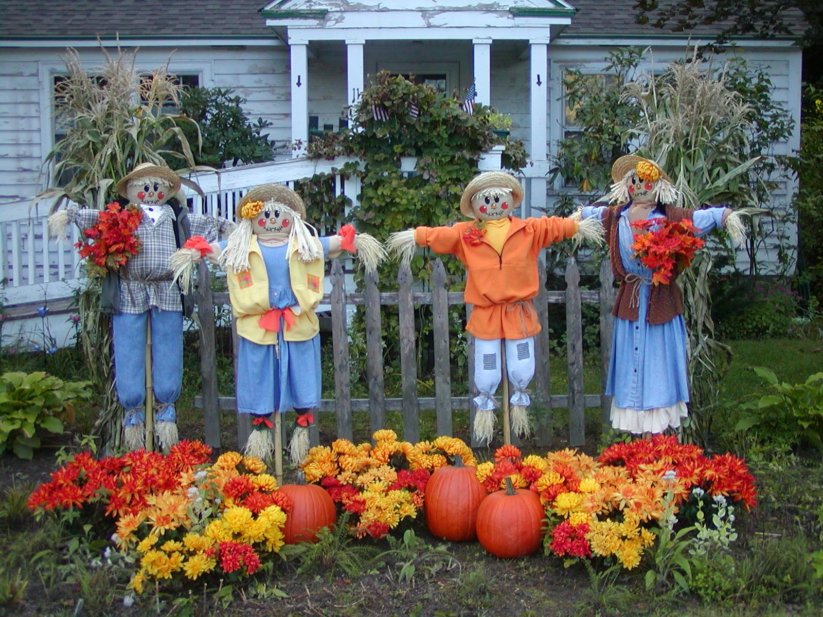 Scarecrows in New Hampshire (user submitted)