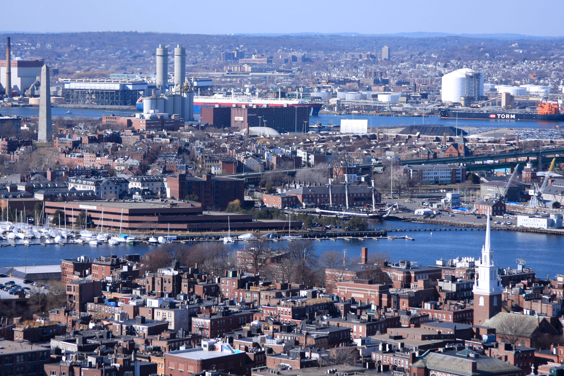 Historic Landmarks in Boston (user submitted)