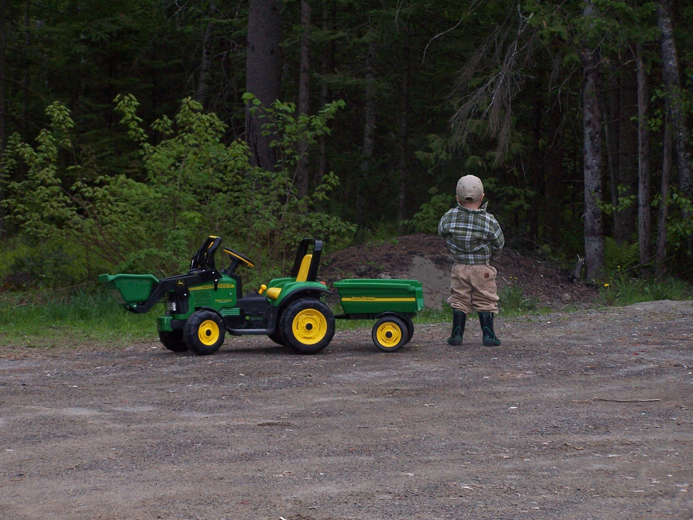 Griffin and His Tractor (user submitted)