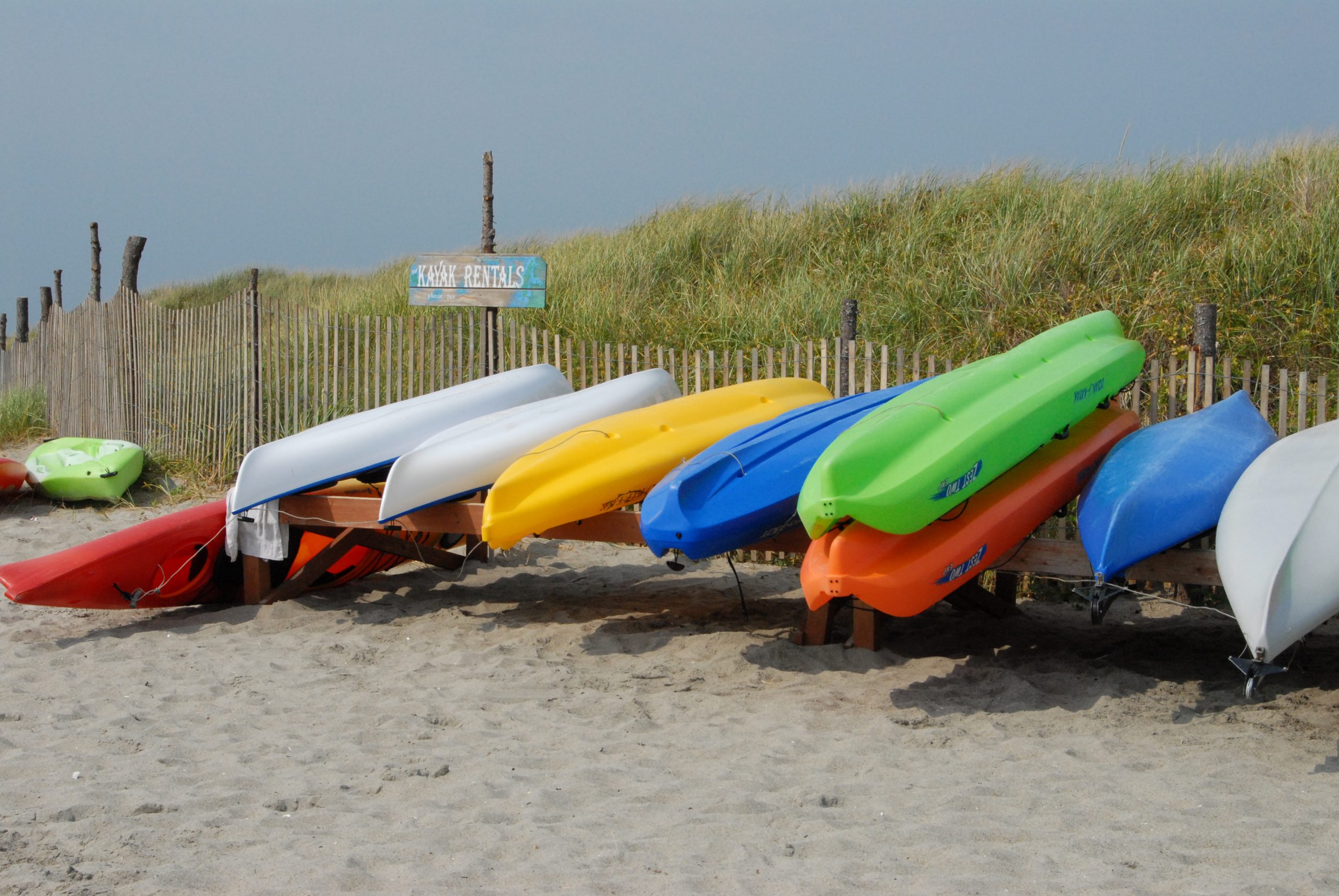 Colorful Kayaks (user submitted)
