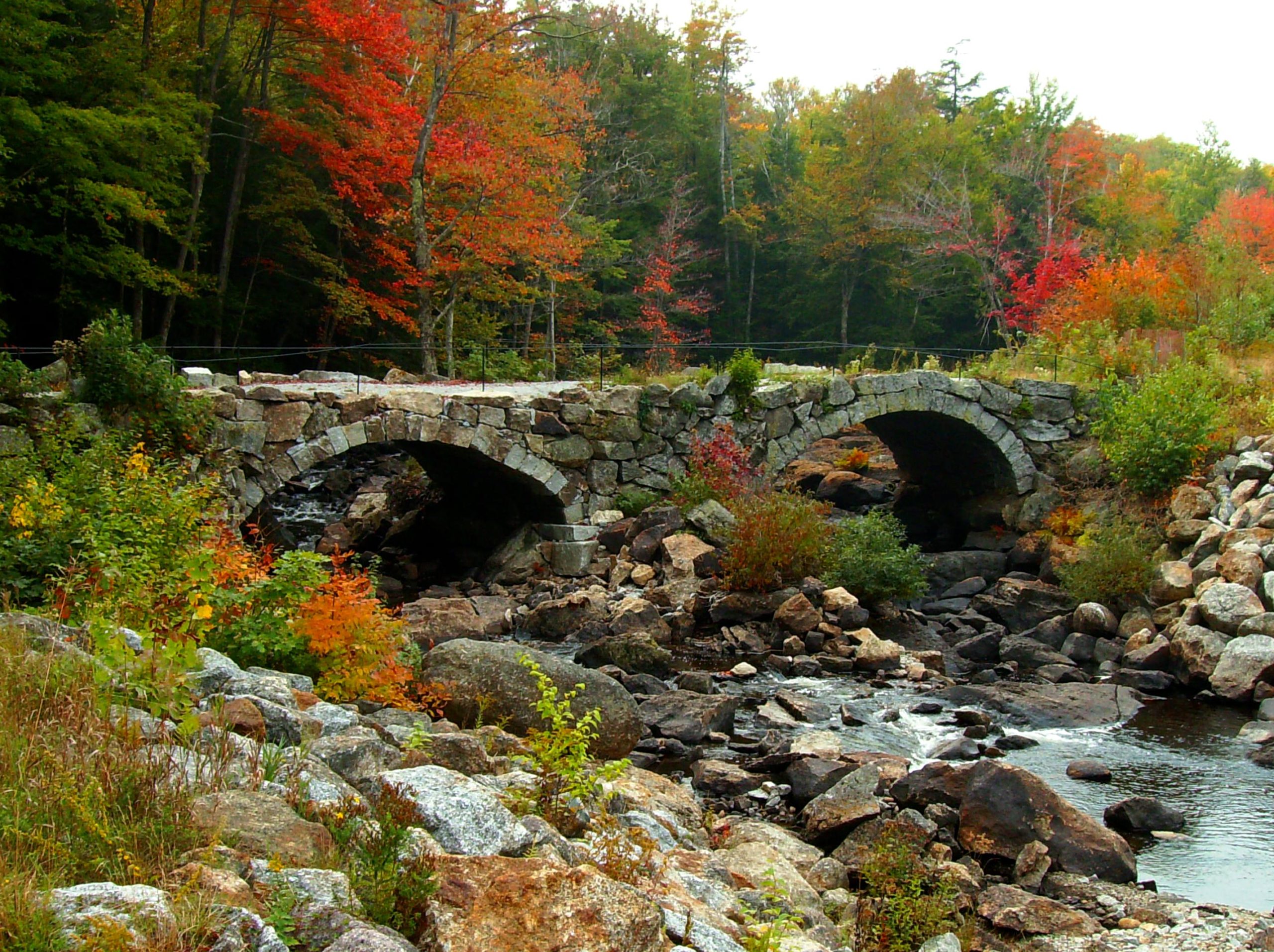 Stone Bridge In Fall (user submitted)