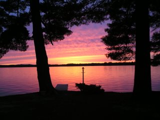 Sebago Lake Sunset (user submitted)