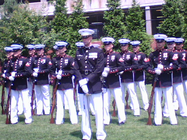 United States Marines Drill Team (user submitted)