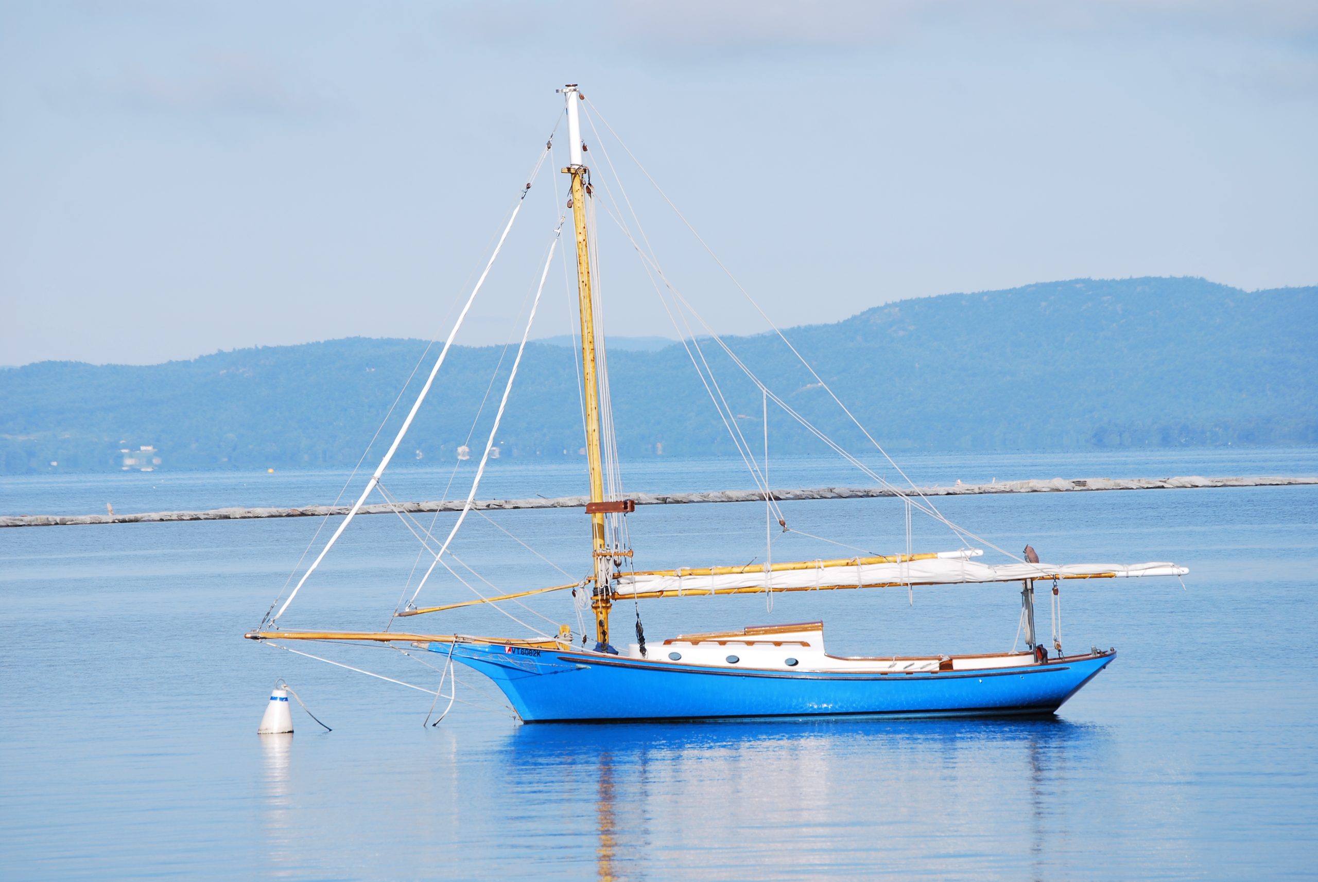 Blue Sailboat (user submitted)