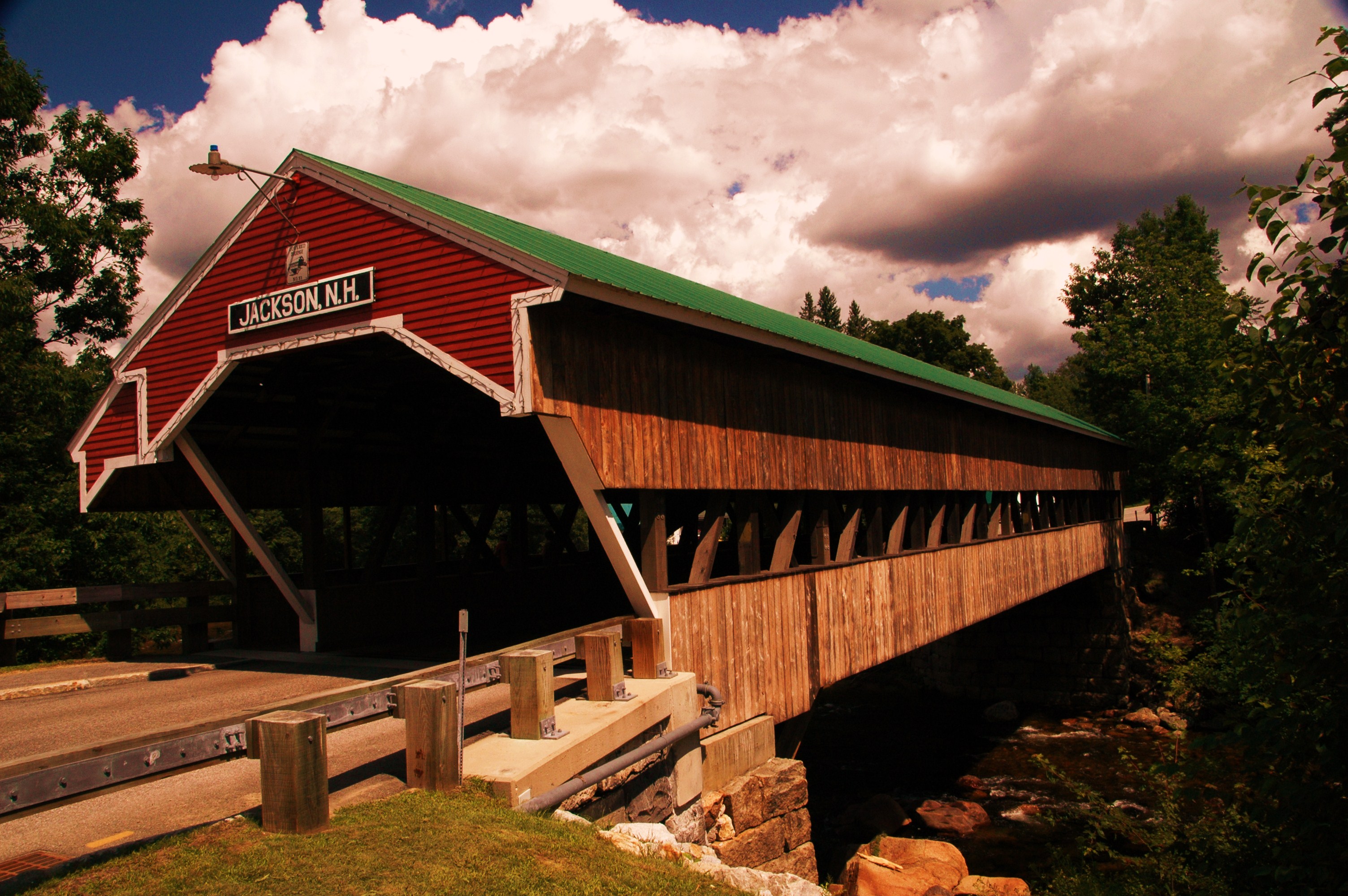 Jackson Covered Bridge New England Today