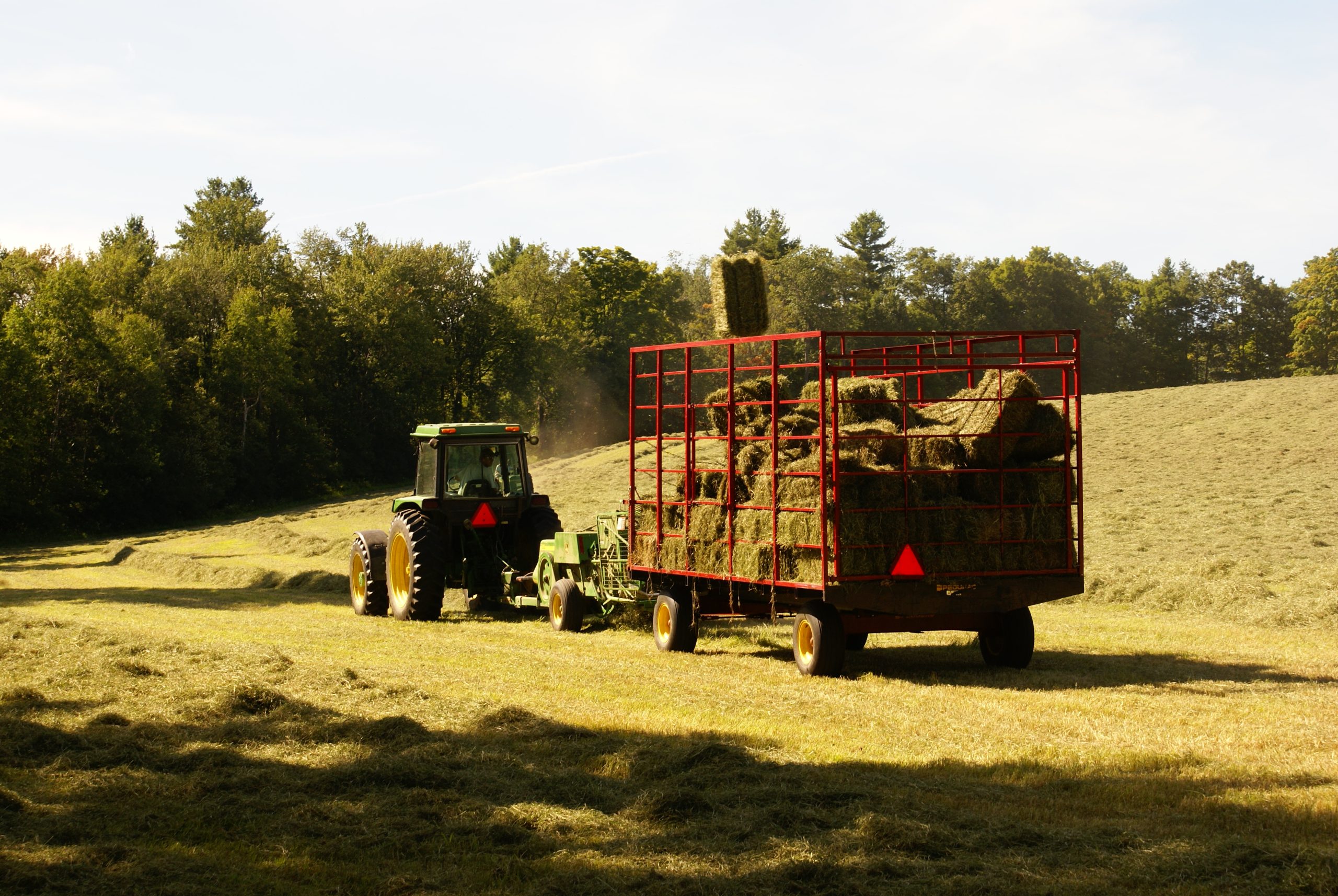 Baling Hay (user submitted)