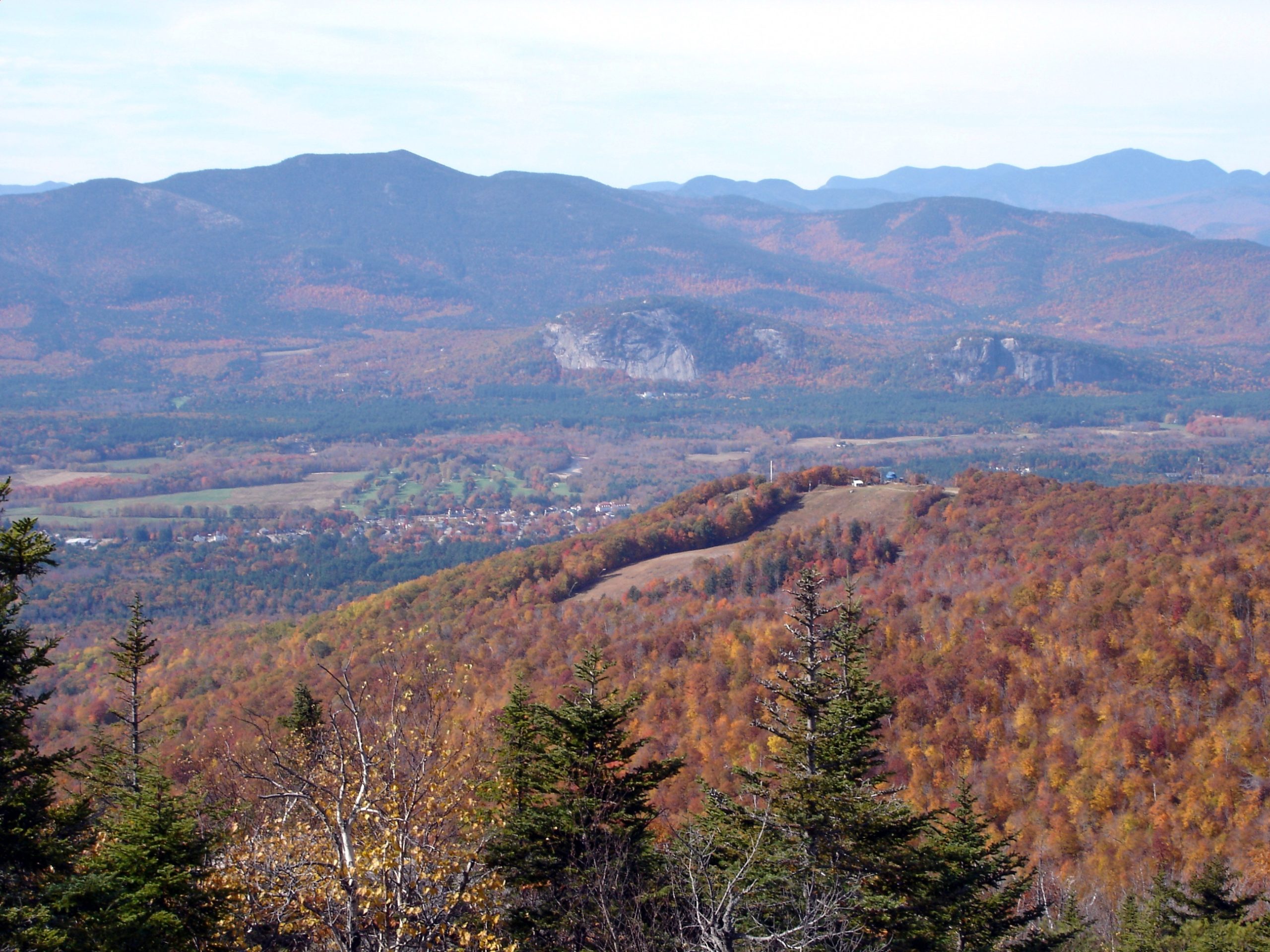 North Conway Village From Black Cap Mountain (user submitted)