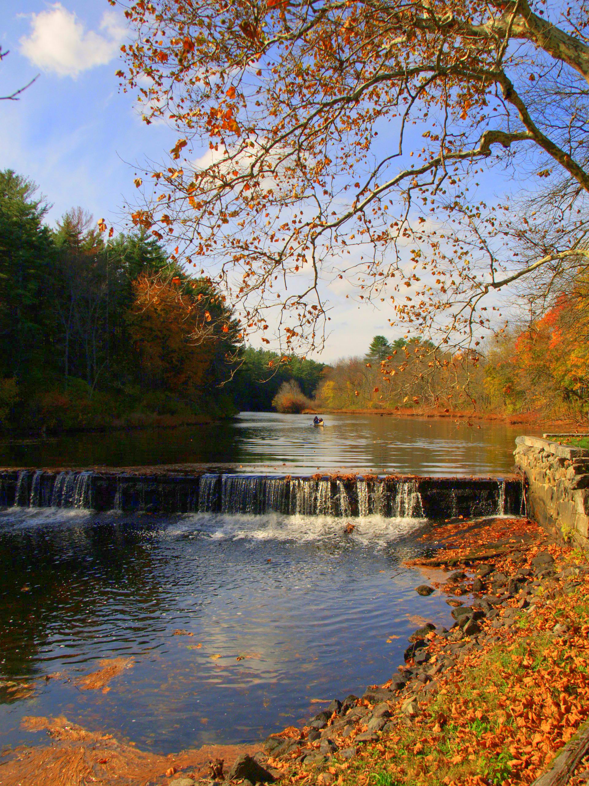 Ipswich River Waterfall (user submitted)