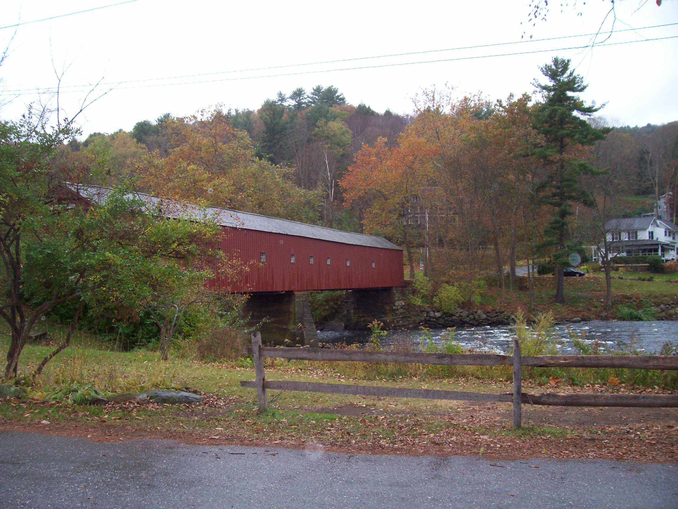 Covered Bridge In Kent (user submitted)