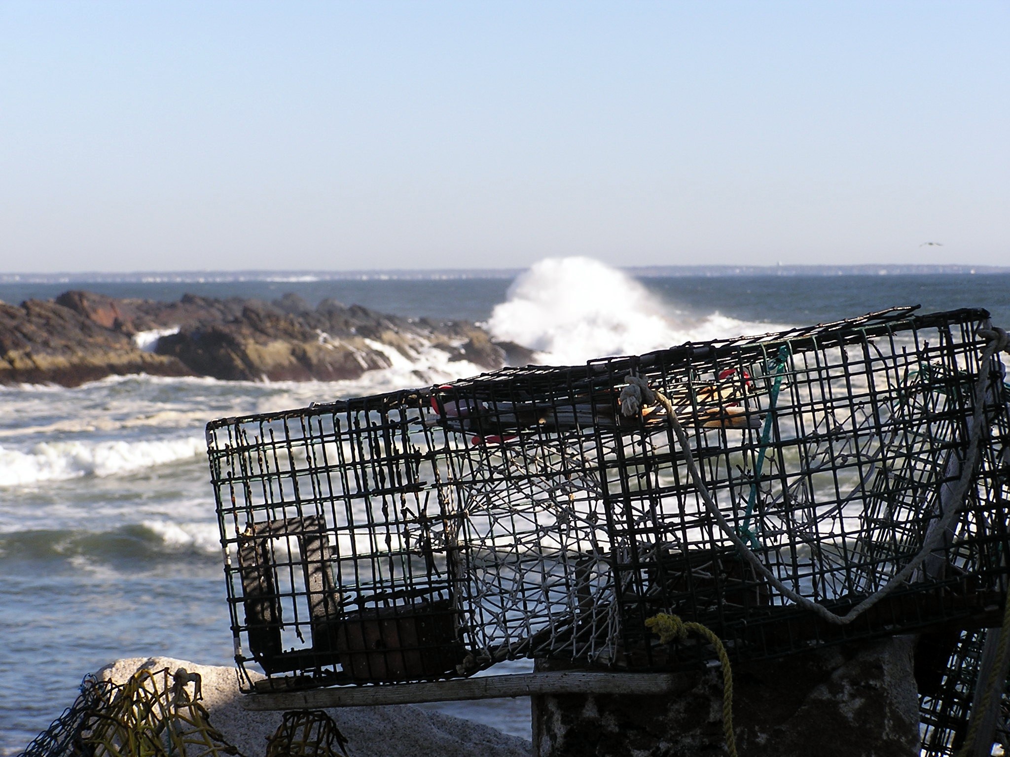 Lobster Traps On Marginal Way (8) (user submitted)