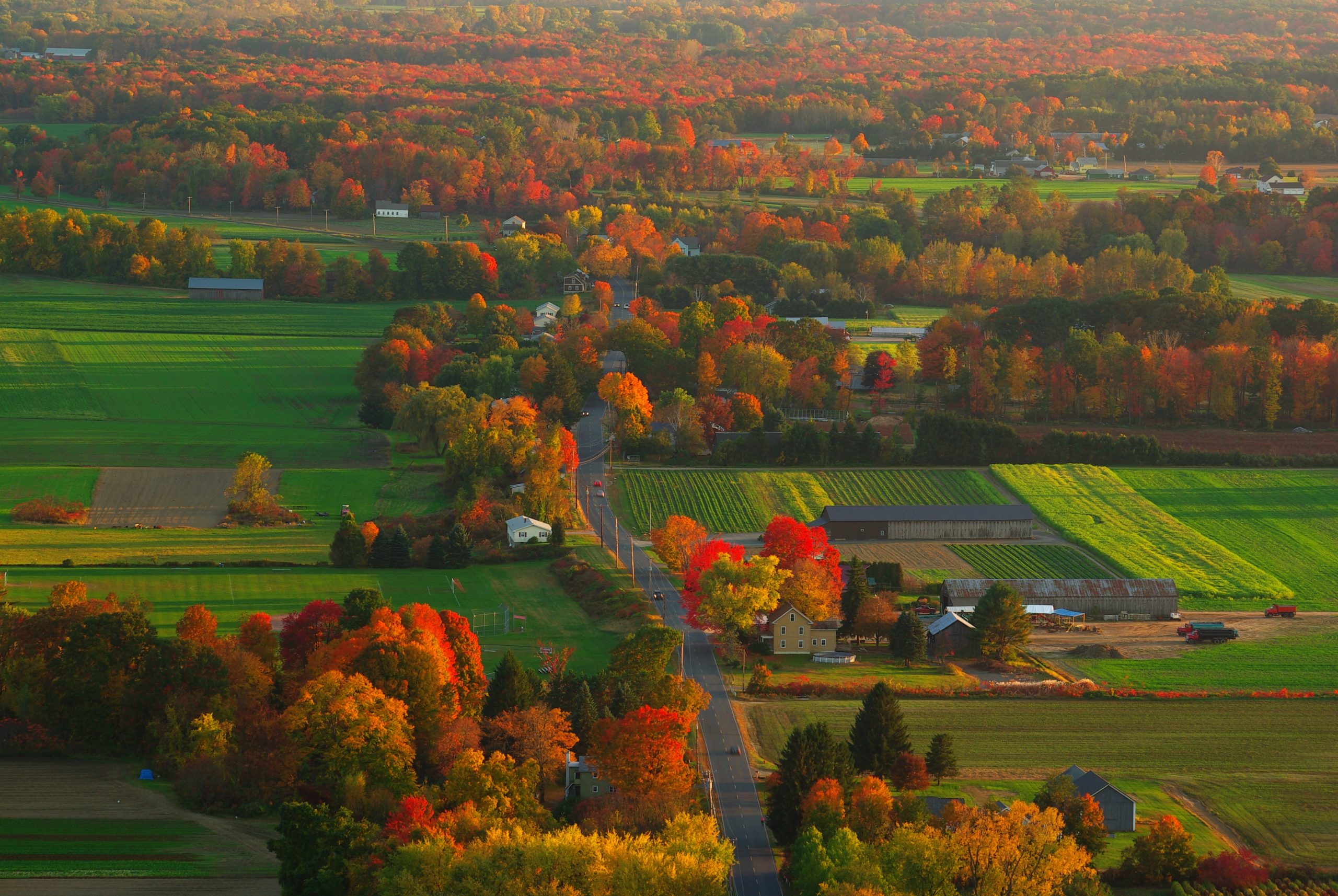 Pioneer Valley In Fall (user submitted)