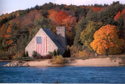 Old Stone Church, Patriotic (user submitted)