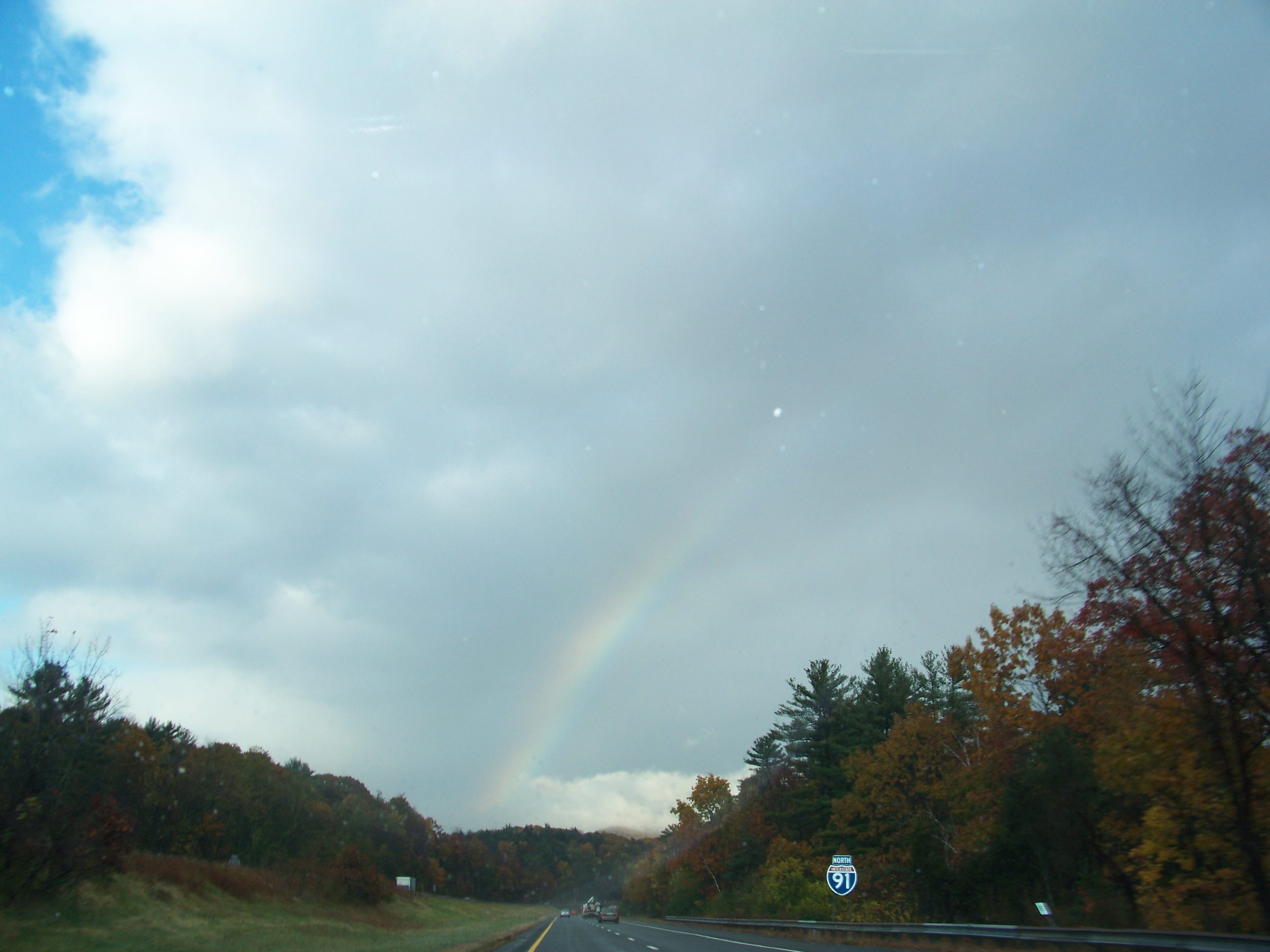 Rainbow From The Highway (user submitted)