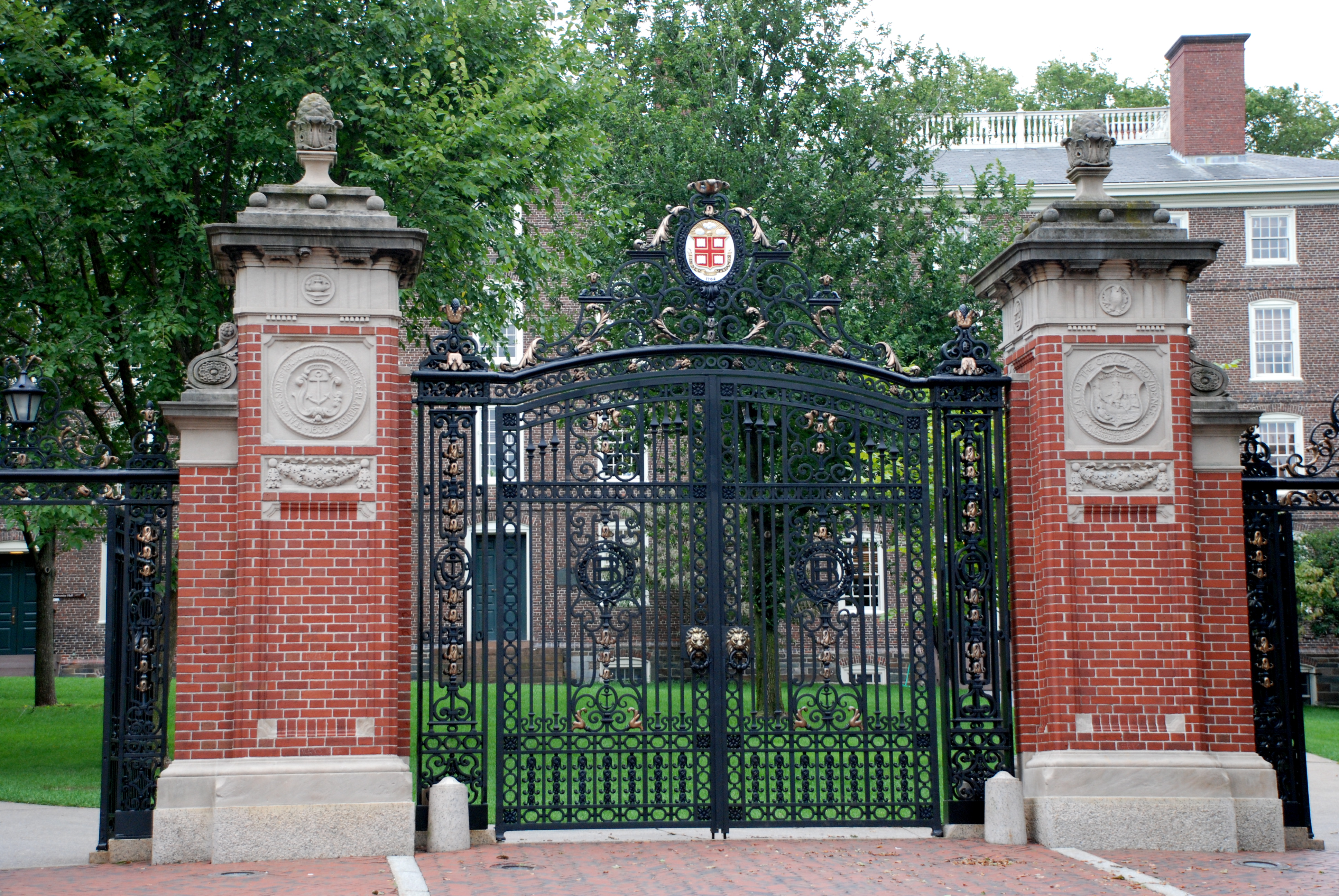 Ceremonial Gate, Brown University New England Today